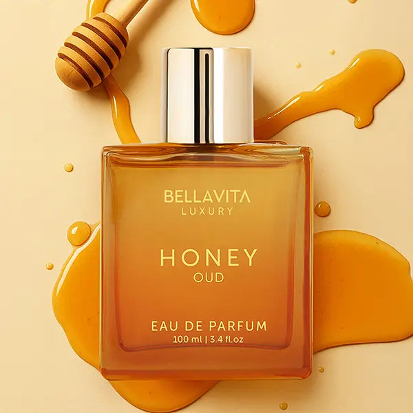 Bellavita Honey Oud Eau De Parfum 100ml | Long Lasting Luxury Unisex Perfume