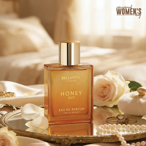 Bellavita Honey Oud Eau De Parfum 100ml | Long Lasting Luxury Unisex Perfume